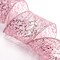 Sparkling Glitter Mesh Wired Ribbon Yards Rose Gold for Christmas Home Decor Bow Gift Wrapping DIY Crafts Wreath